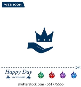 crown - vector icon