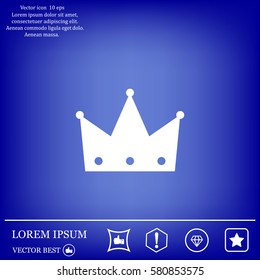 crown - vector icon