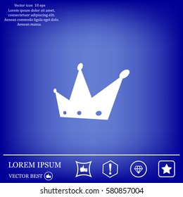 crown - vector icon