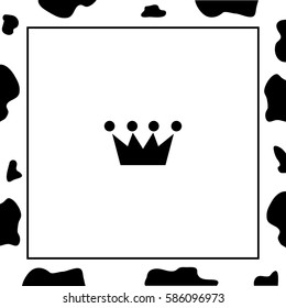 Crown Vector Icon. 