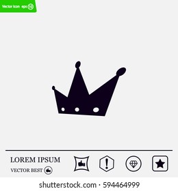 crown - vector icon