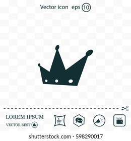 crown - vector icon