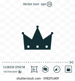 crown - vector icon