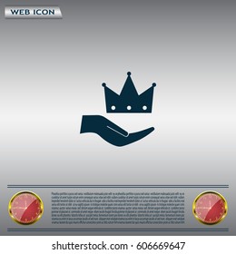 crown - vector icon