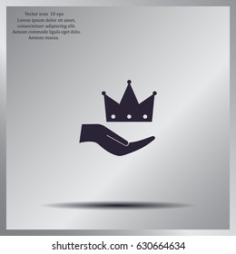 crown - vector icon