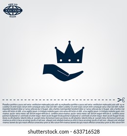 crown - vector icon