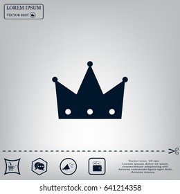 crown - vector icon