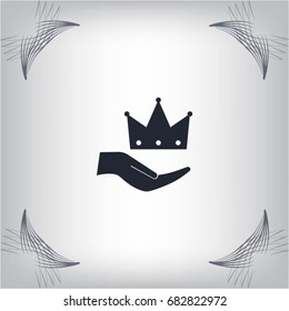 crown - vector icon