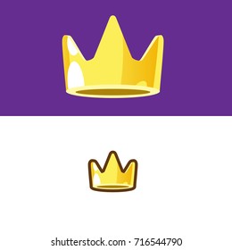 Crown vector icon