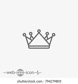 crown vector icon
