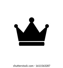 crown vector icon from eps 10