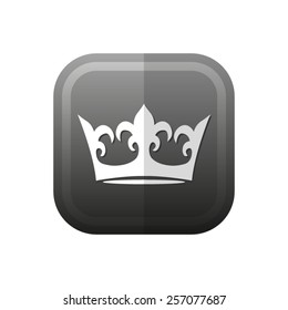 crown - vector icon, flat design
