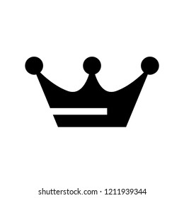 crown vector icon, flat style. designed for your web site design, logo, app, UI. Vector illustration, EPS10.