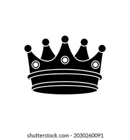 Crown vector icon. King illustration sign. Queen symbol. monarchy mark.