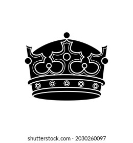 Crown vector icon. King illustration sign. Queen symbol. monarchy mark.