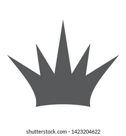 Crown Vector icon. King and Queen sign  Illustration 