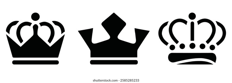 Crown vector. crown icon. crown logo