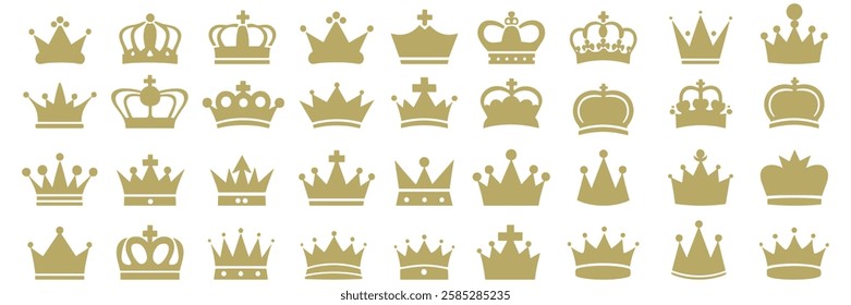 Crown vector. crown icon. crown logo