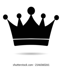 Crown vector  icon logo vector illustration.eps10