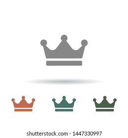 Crown Vector icon . Lorem Ipsum Illustration design