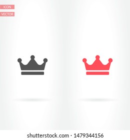 Crown Vector icon . Lorem Ipsum Illustration design