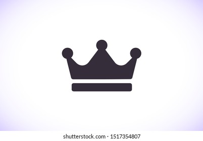 Crown Vector icon . Lorem Ipsum Illustration design