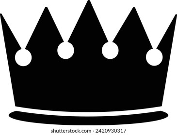 Crown vector. Crown icon on white background. Trendy flat style illustracion. eps10