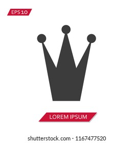 crown vector icon symbol