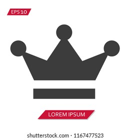 crown vector icon symbol