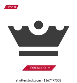 crown vector icon symbol