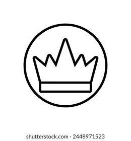 Crown vector icons. Royal Crown illustration symbol. king logo or sign.