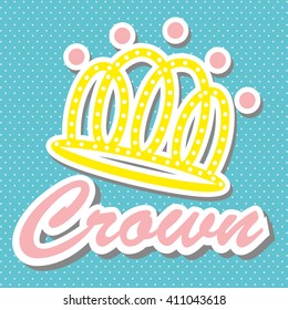 Crown. Vector Illustration  