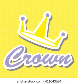 Crown. Vector Illustration  