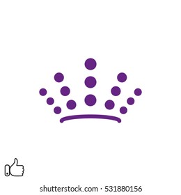 Crown, vector illustration EPS 10
