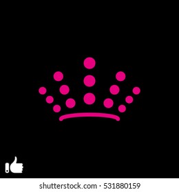 Crown, vector illustration EPS 10