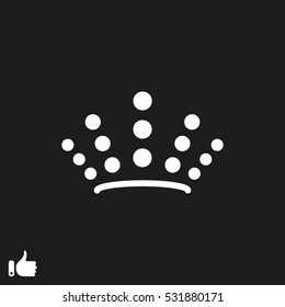 Crown, vector illustration EPS 10