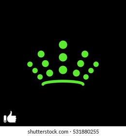 Crown, vector illustration EPS 10