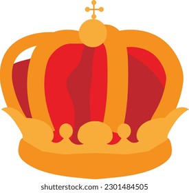 Crown vector image or clipart