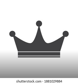 Crown Vector Logo Icon App Stock Vector (Royalty Free) 1881029884 ...