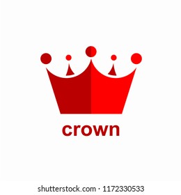 Crown Vector Template Design Illustration