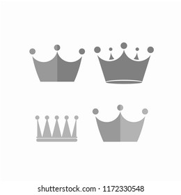 Crown Vector Template Design Illustration