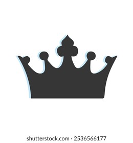 Arte vectorial de plantillas de pared de corona.