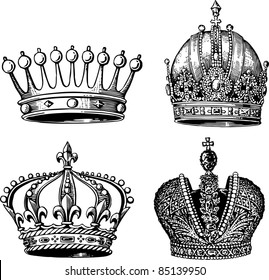 Couronne Roi Illustration Hd Stock Images Shutterstock