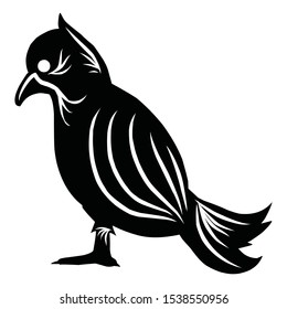 crows in black and white