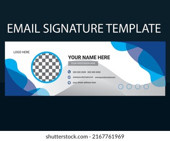 crporate email sinature template design personal footer banner set modern creative minimal address layout identity minimalist seb style branding