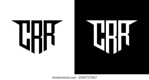 CRR letter logo design with white background in illustrator, vector logo modern alphabet font overlap style, calligraphy designs for logo, Poster, Invitation, etc.
