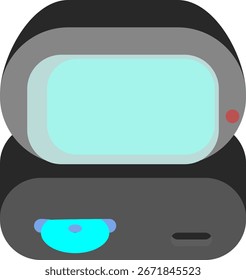 TV CRT con reproductor de discos o reproductor de juegos