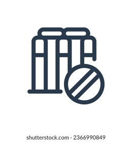 Crucial Wicket in Cricket vector icon illustration