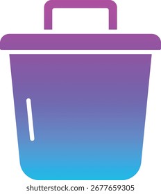 Icono de Vector de crisol. Se puede utilizar para aplicaciones de impresión, móviles y de Web.