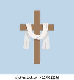 Crucifix or Cross in the Sky He is Risen Resurrection of Christ  Easter